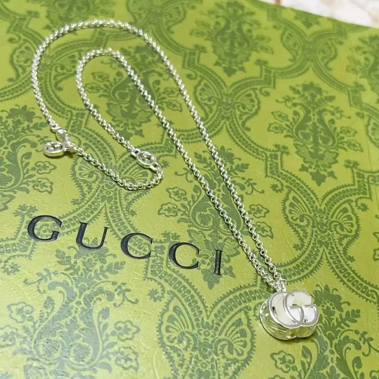 Gucci Silver Necklac