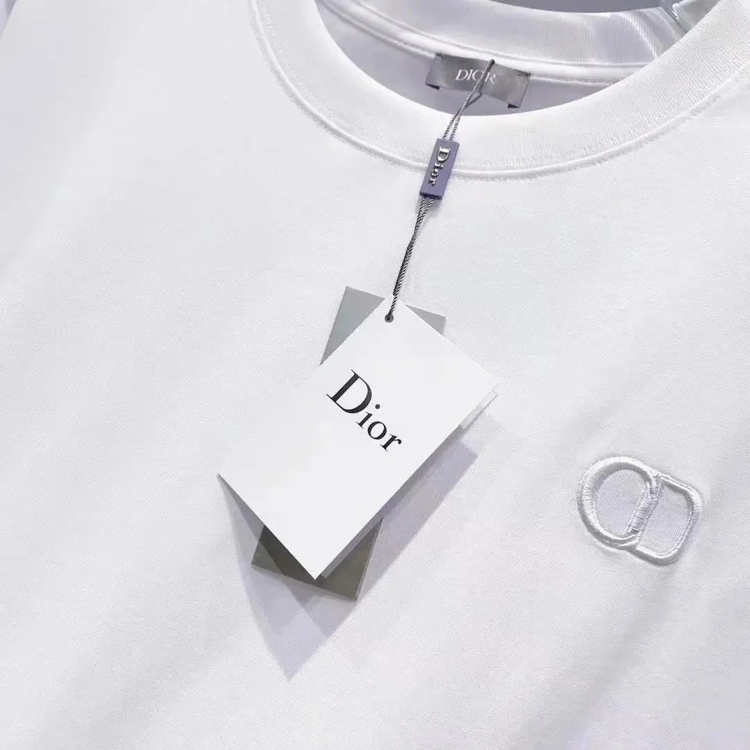 Black Cotton T-Shirt White Graphic Print Streetwear