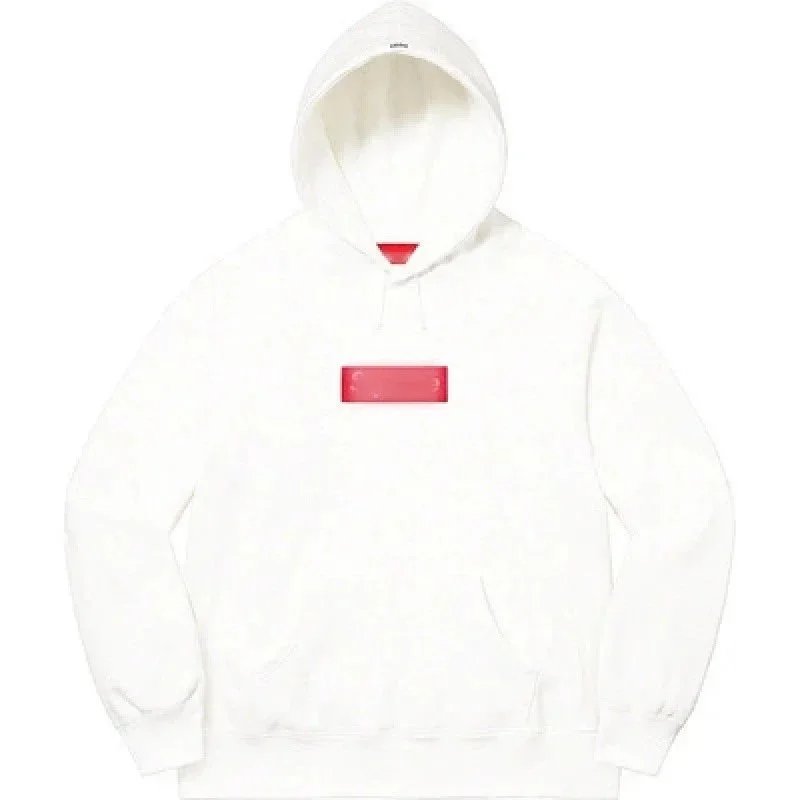 Supreme White Hoodie