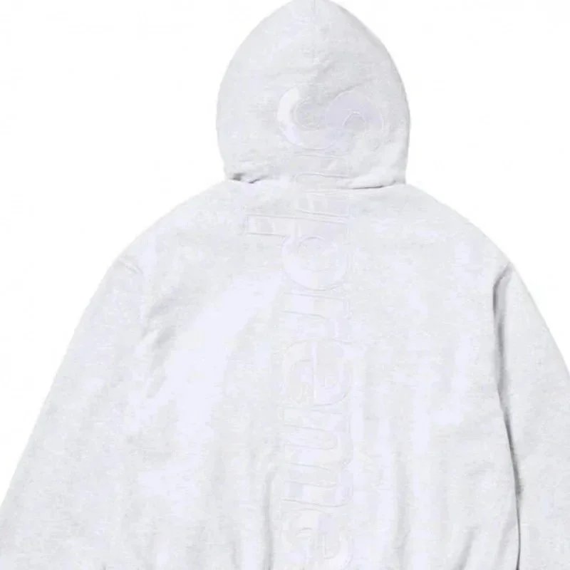 Supreme White Hoodie