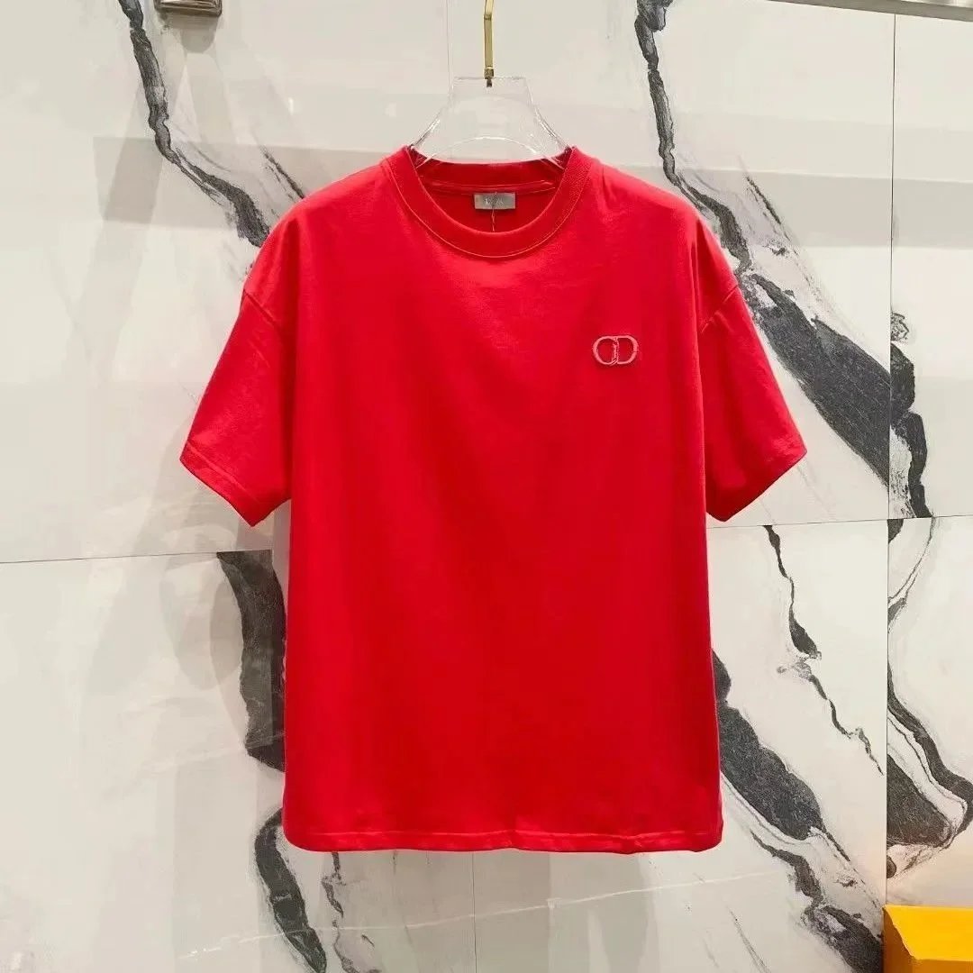 Dior Red Logo T-Shir