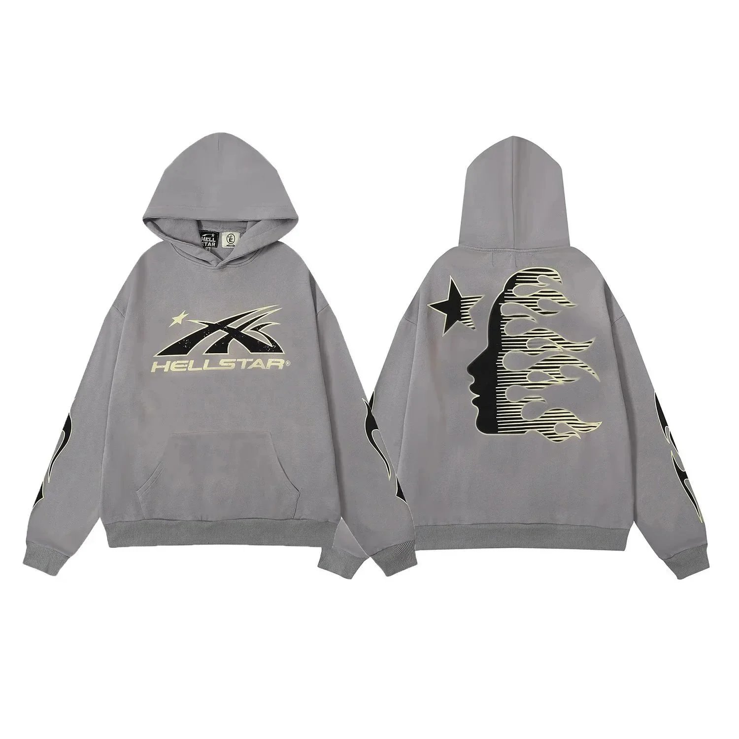 Hellstar Gray Hoodie