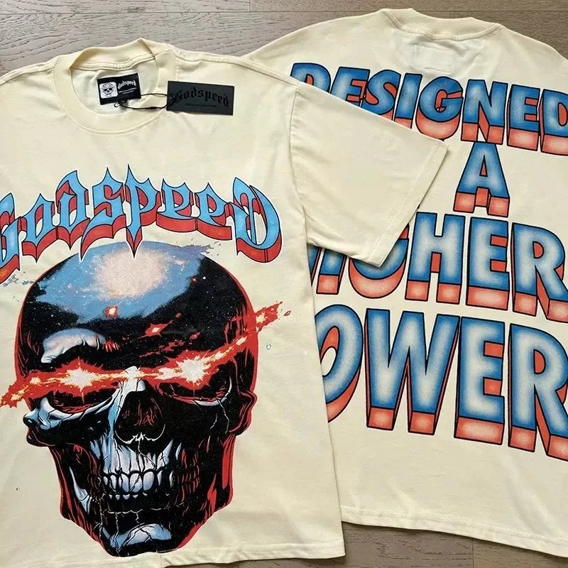 Godspeed Skull Beige