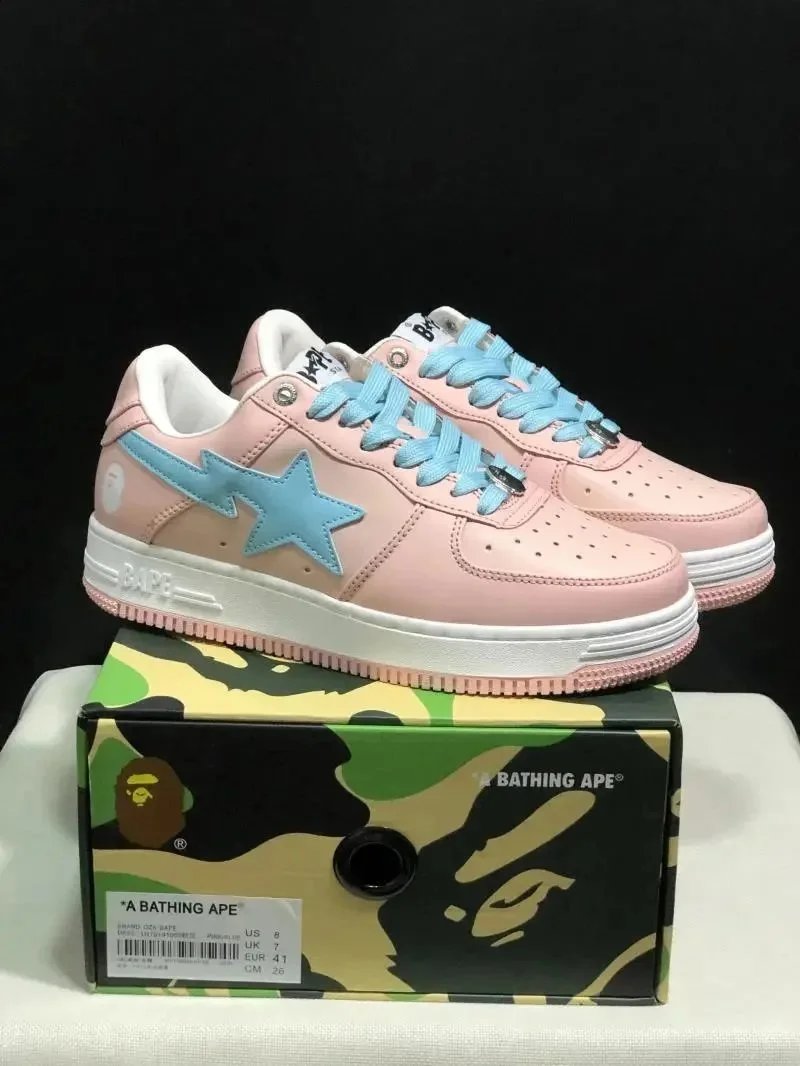 A BATHING APE Pink S