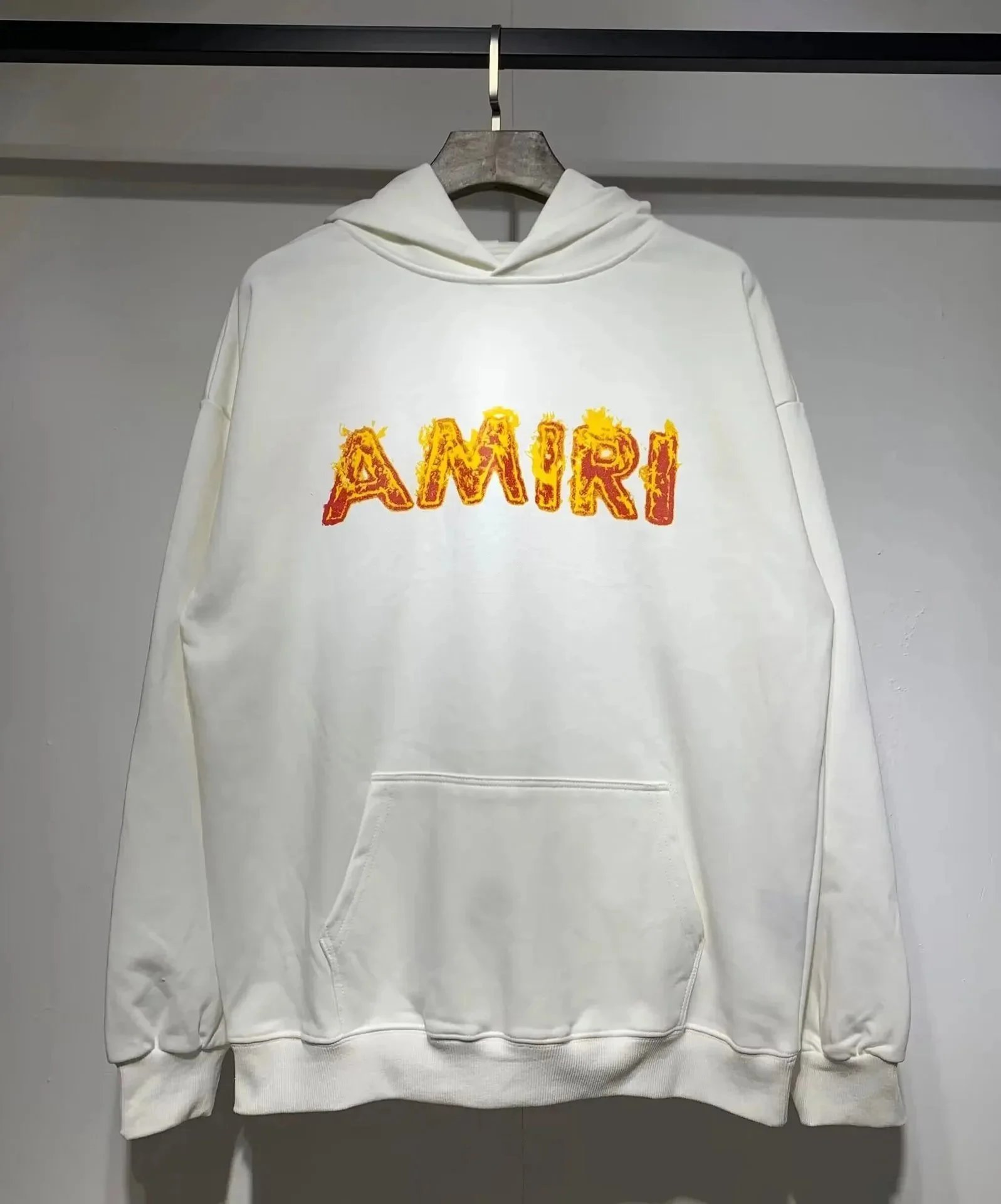 Amiri White Hoodie