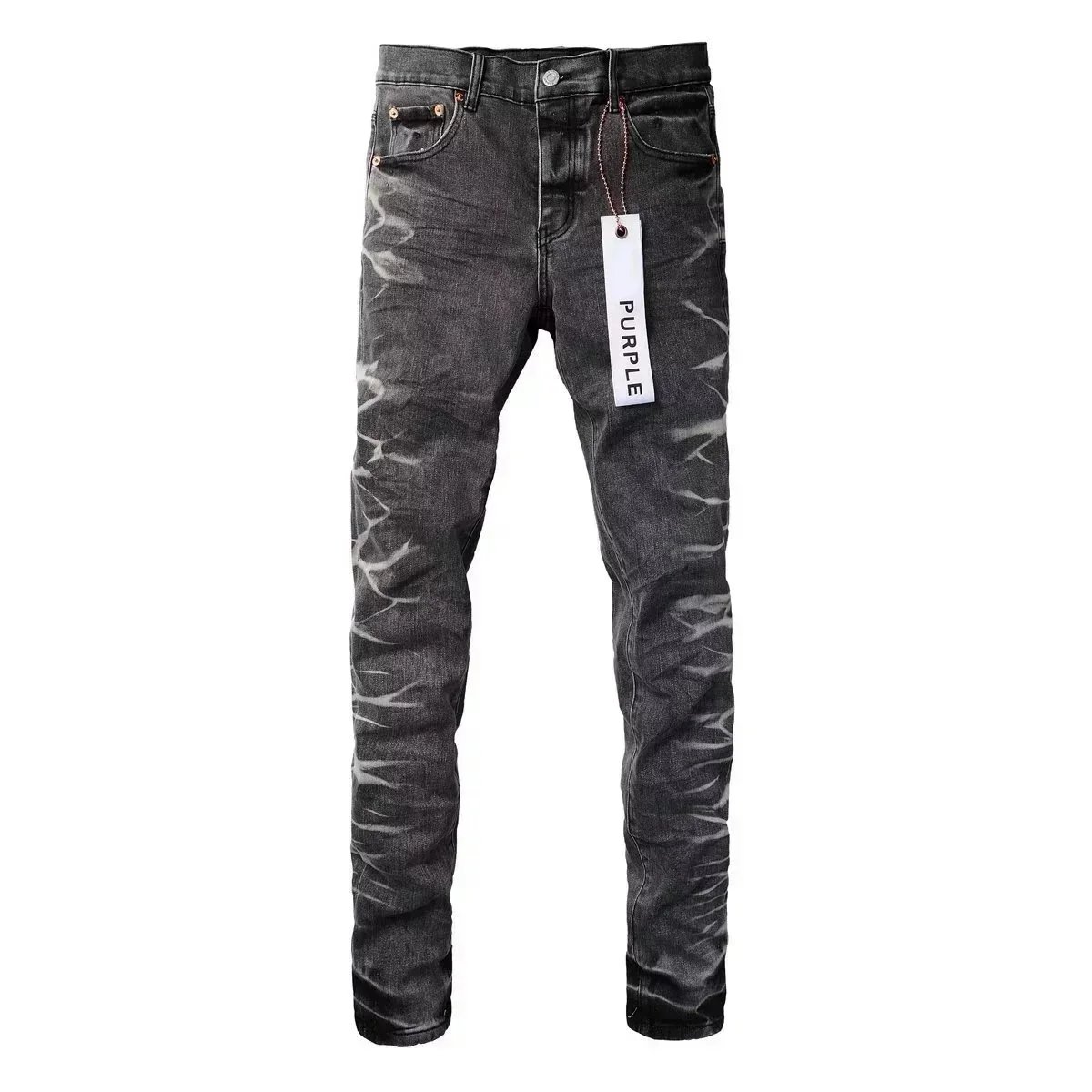 Purple Black Jeans
