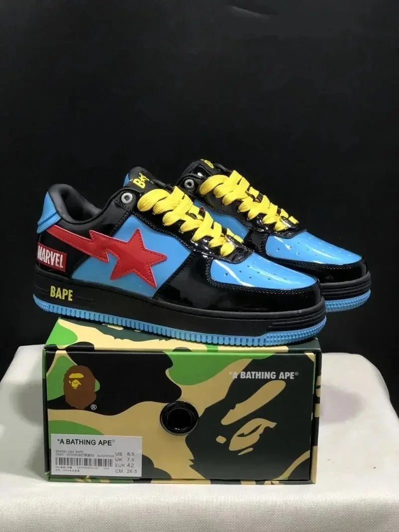 BAPE Marvel Black Bl