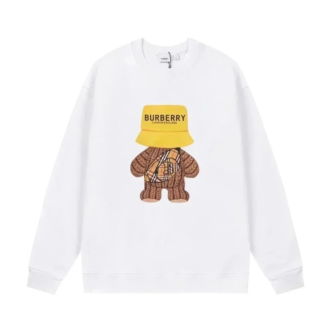 Burberry White Teddy