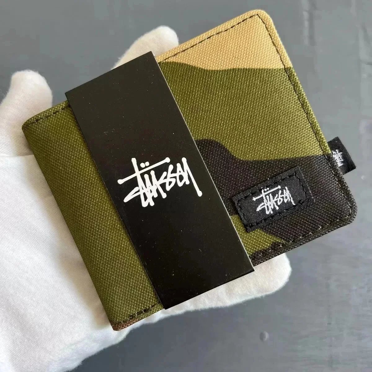 Stussy Camo Green Wa