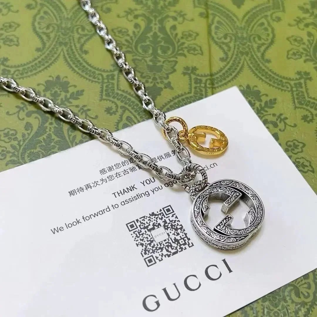Gucci Silver Necklac