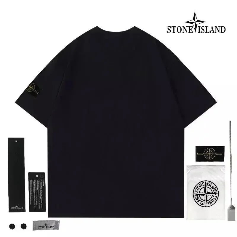 Stone Island Black T-Shirt