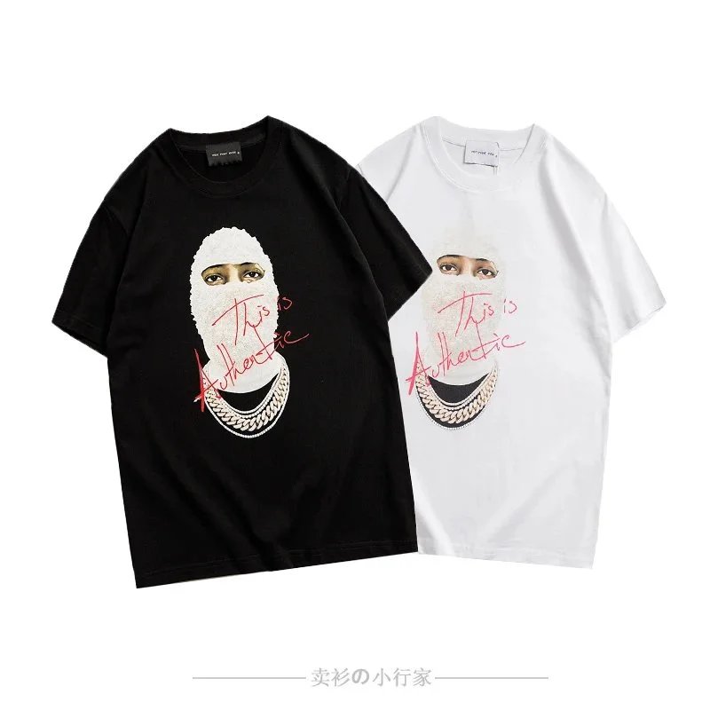 Graphic Print Black White Streetwear T-Shirt