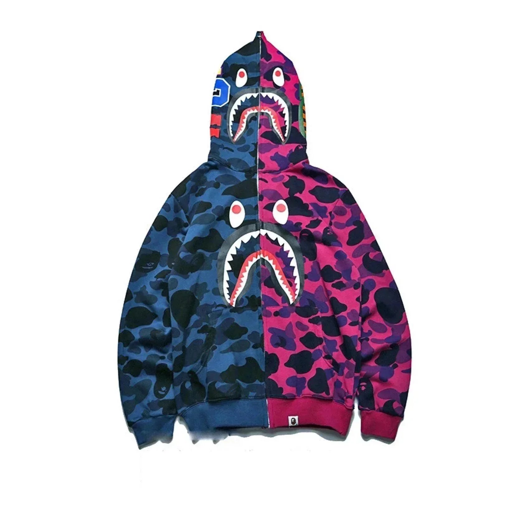 A BATHING APE Shark Camo Jacket