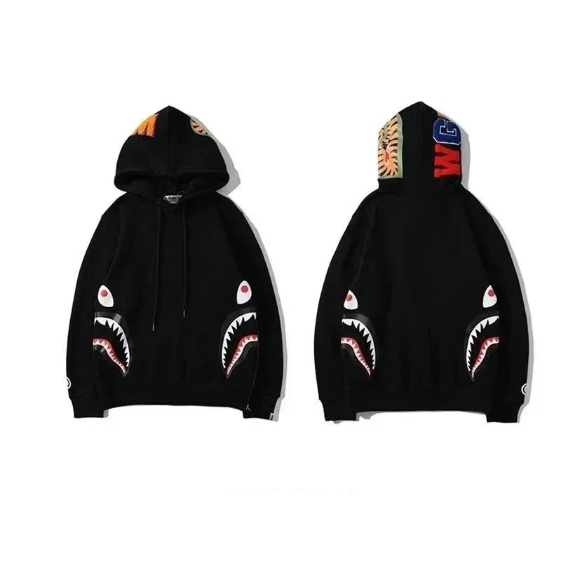BAPE Shark Black Hoo