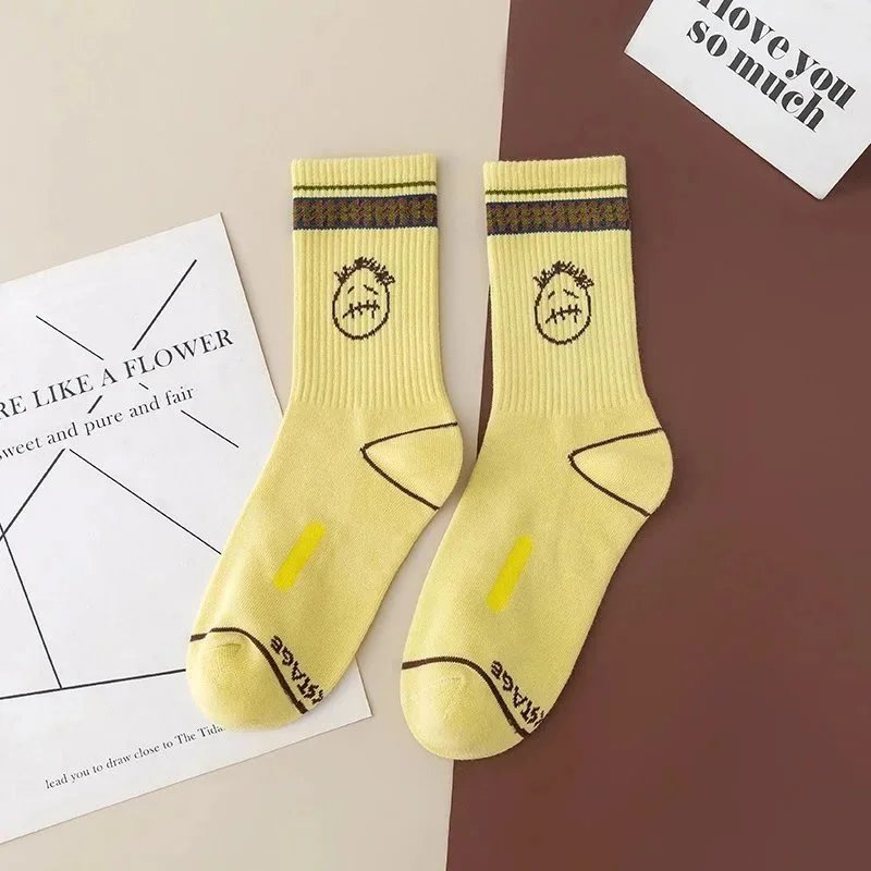 Village Yellow Socks