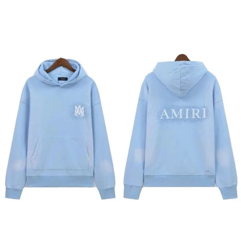 Amiri Light Blue Hoo