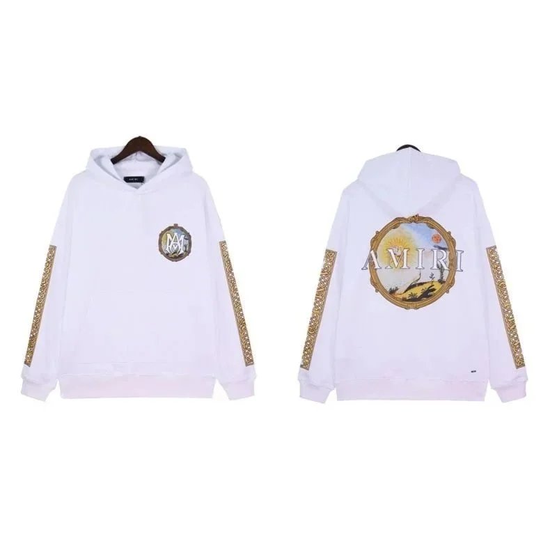 Amiri White Hoodie