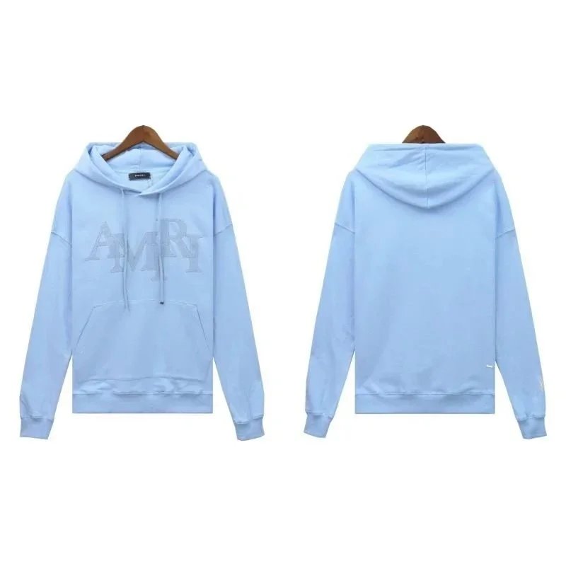 Amiri Light Blue Hoo