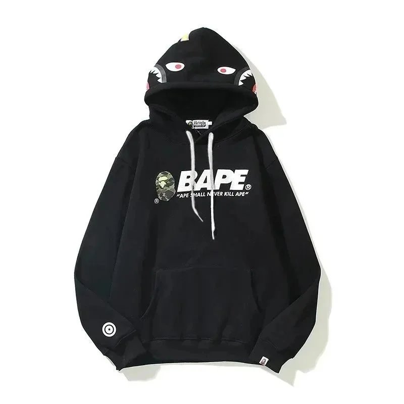 BAPE Shark Hoodie Bl