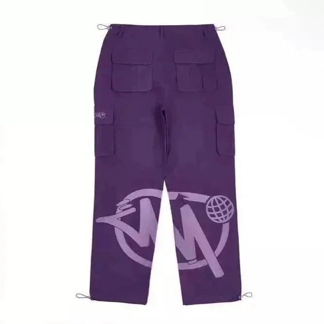 Purple Cargo Pants w