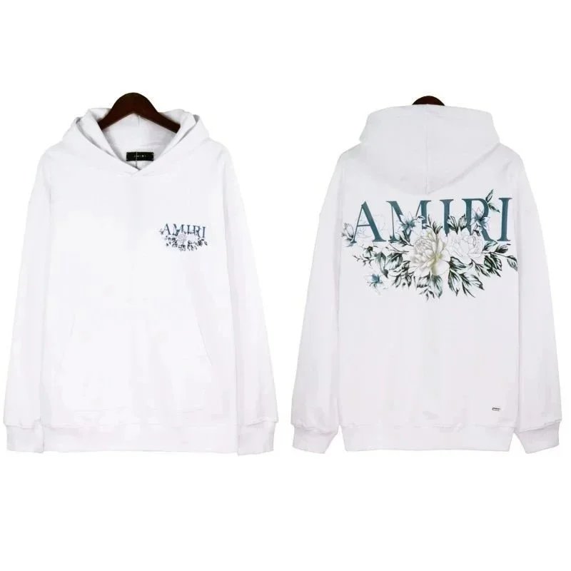 Amiri White Hoodie