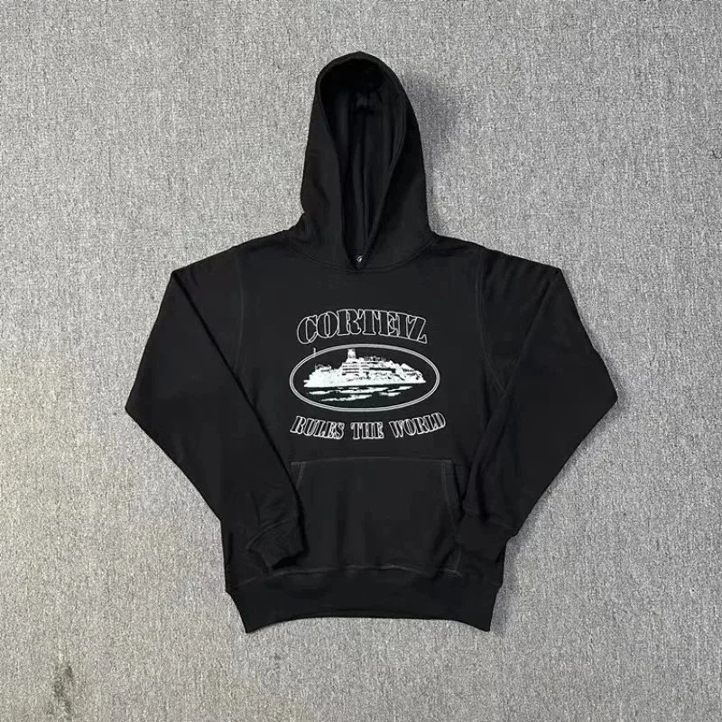 Cortez Black Hoodie