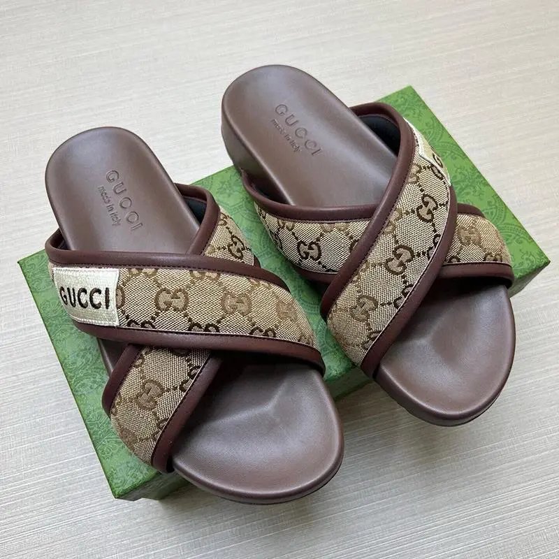 Gucci Beige Slides
