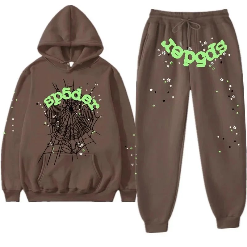 Spider Brown Hoodie 