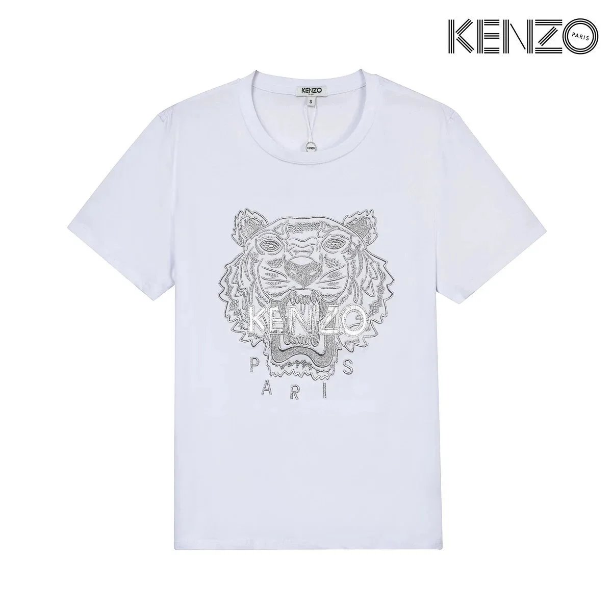 Kenzo Tiger White T-