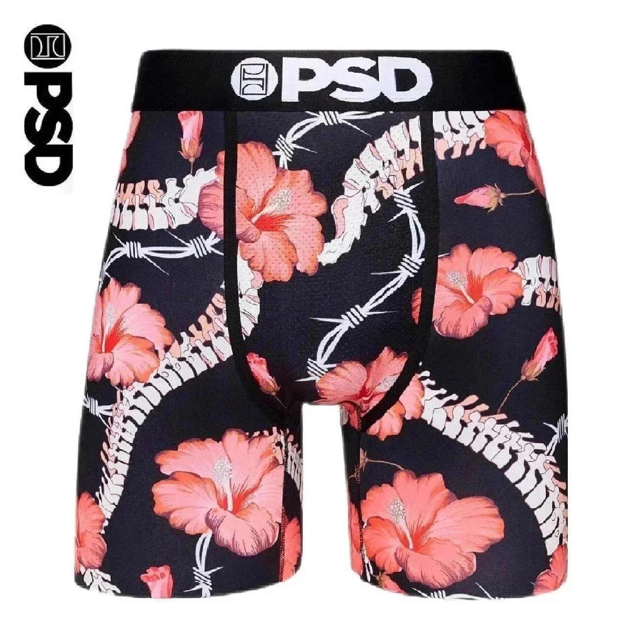 PSD Floral Black Box