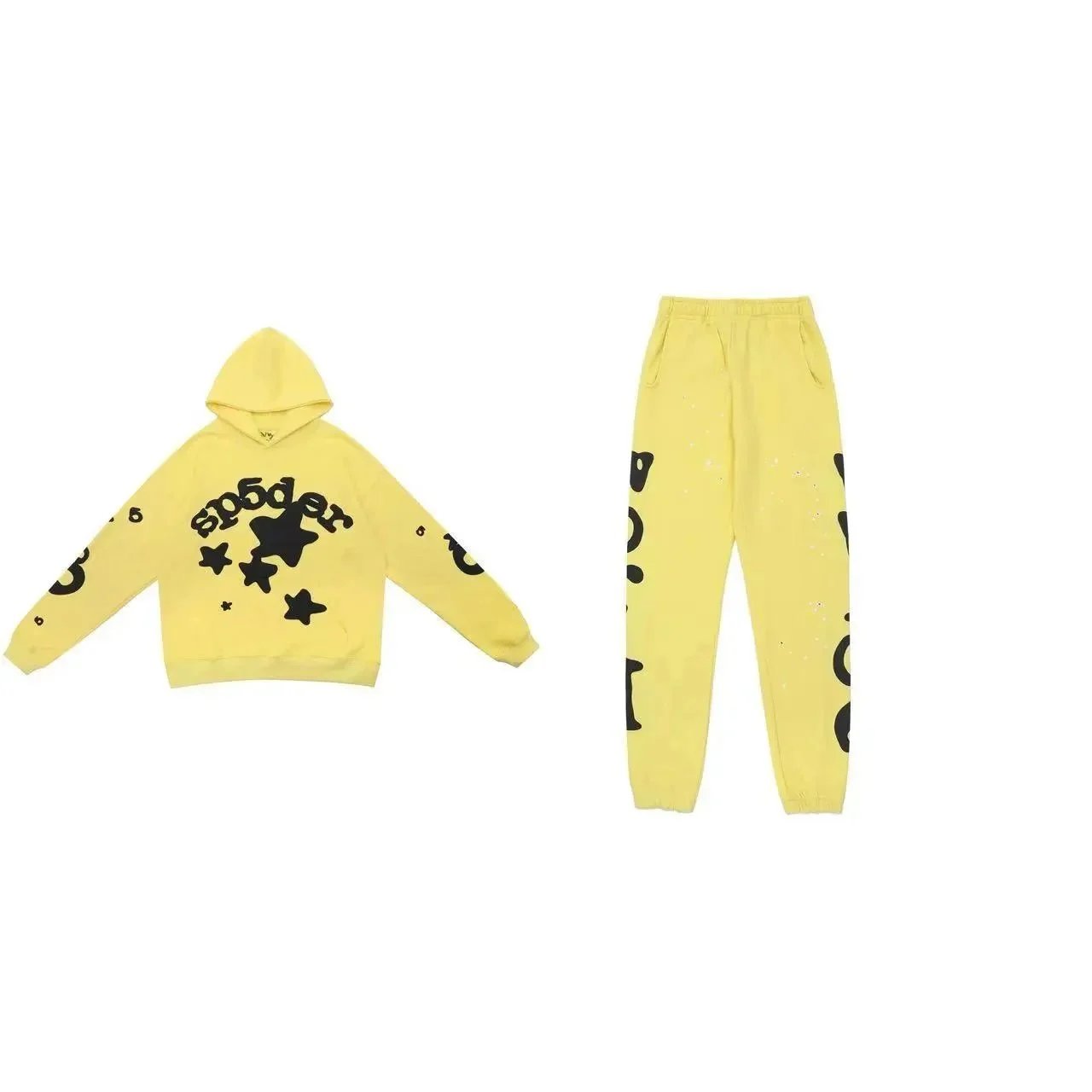 Spider Yellow Hoodie