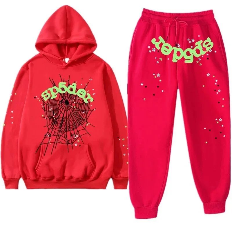 Spider Red Hoodie an