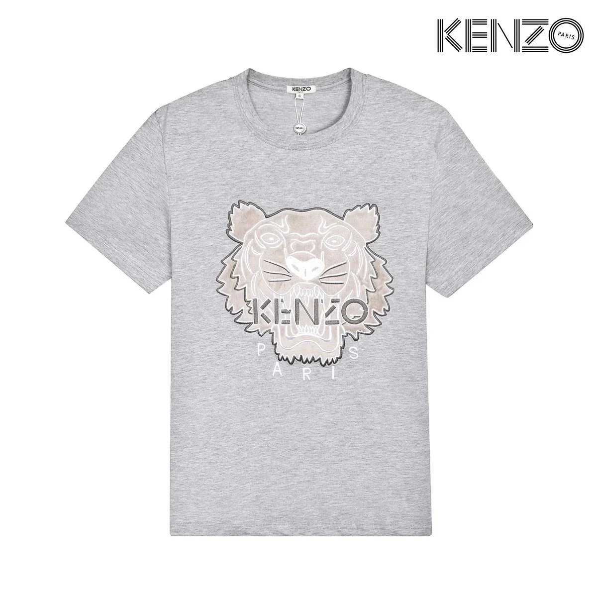 Kenzo Tiger Grey T-S