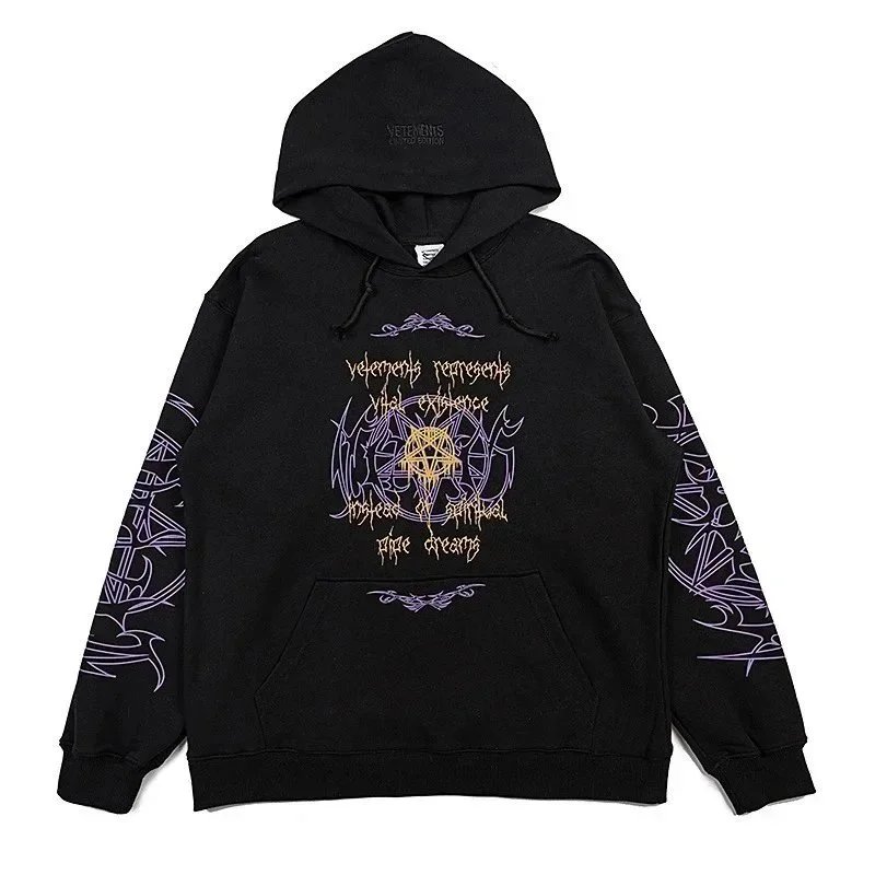Vetements Black Hood