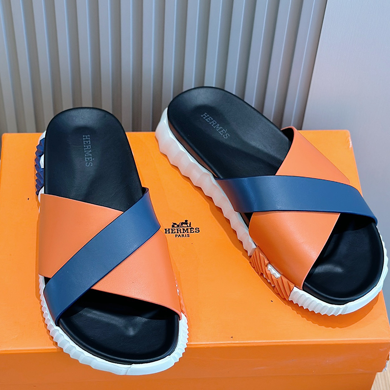 Hermès Orange Blue S