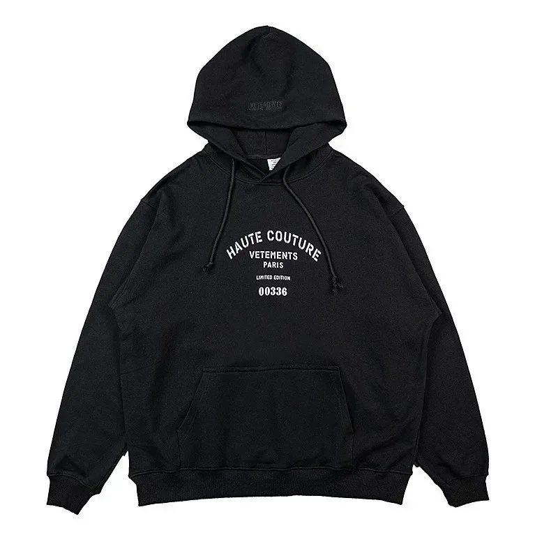 Vetements Black Hood