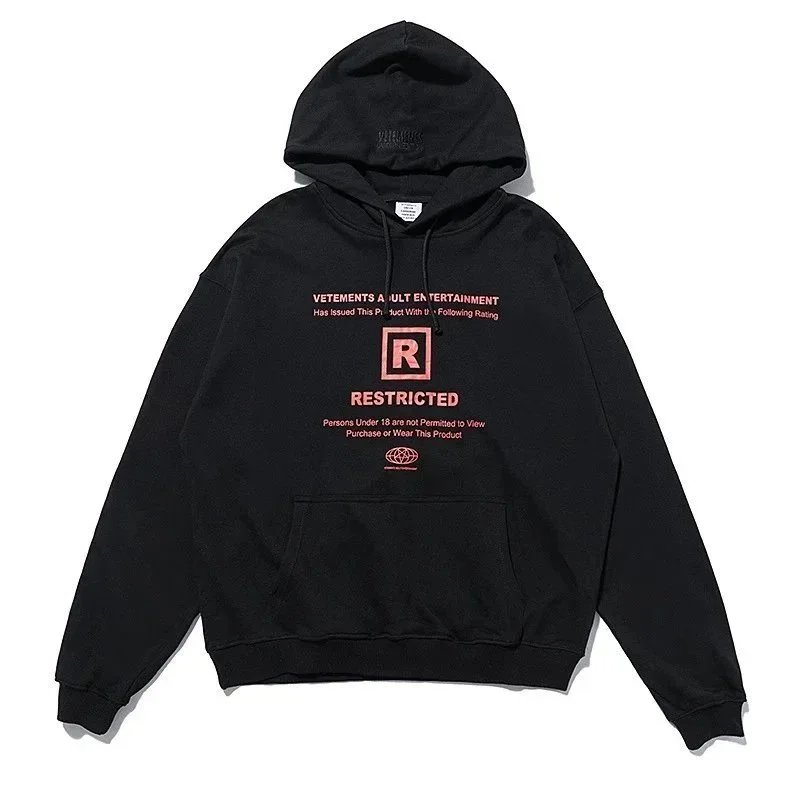 Vetements Black Hood
