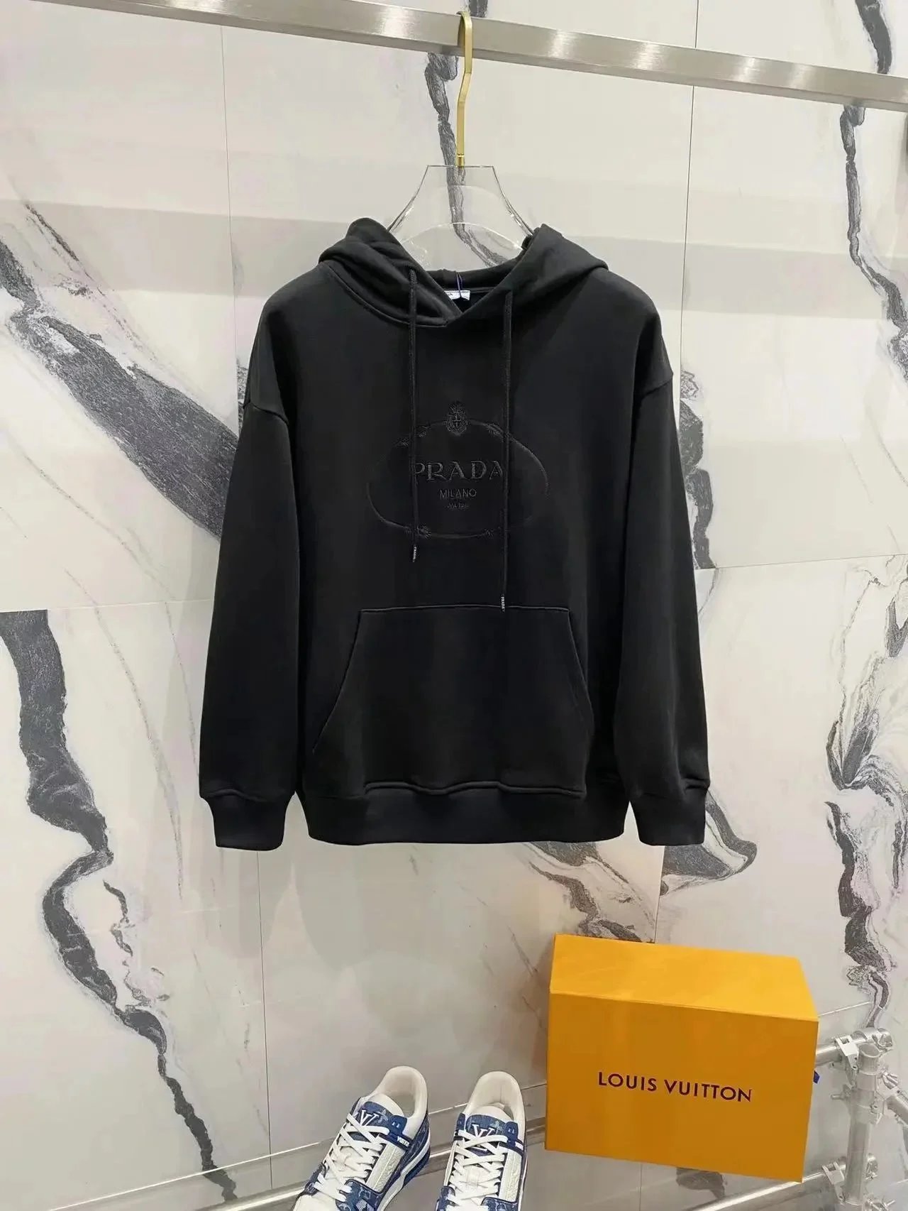 Prada Black Hoodie