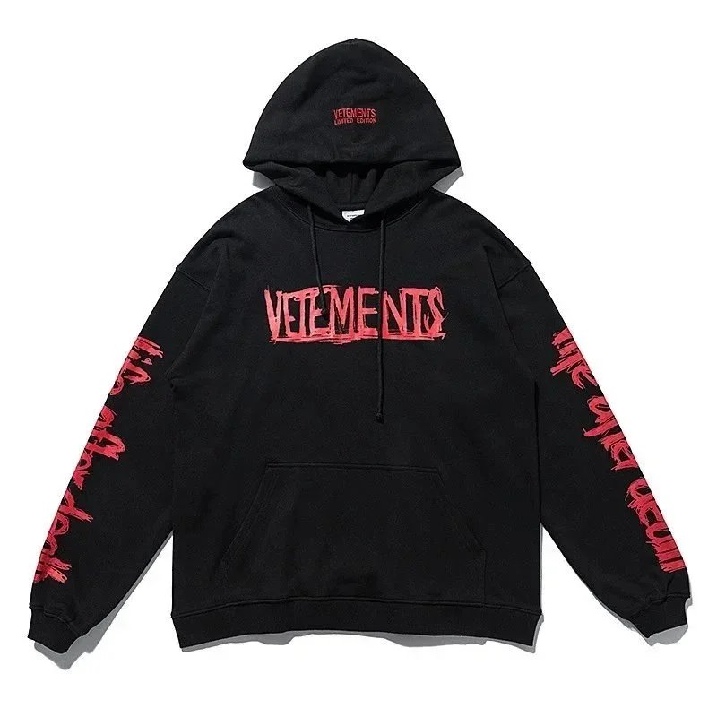 Vetements Black Hood