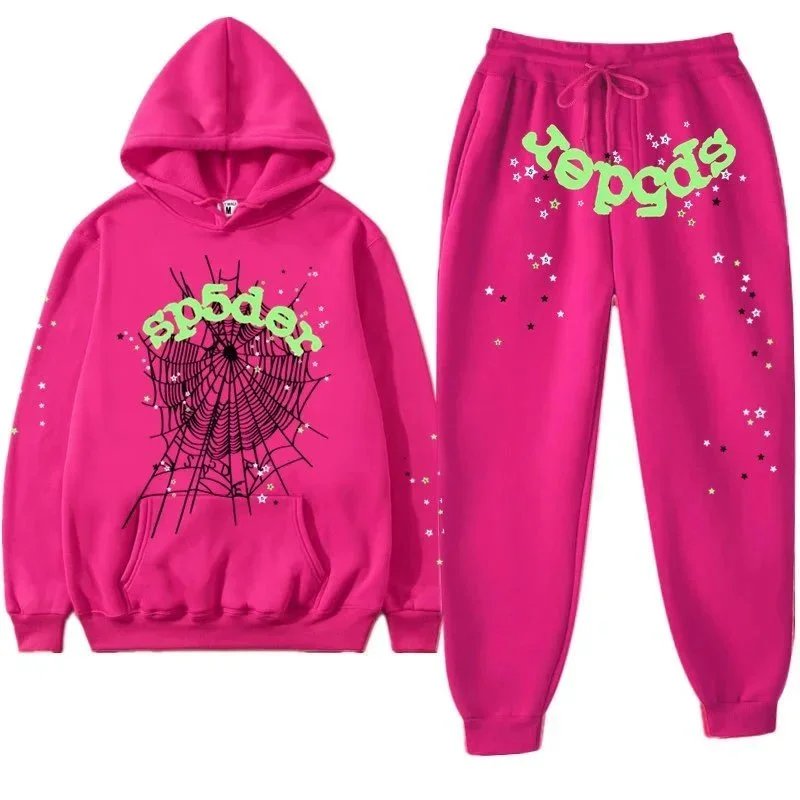 Spider Pink Hoodie a