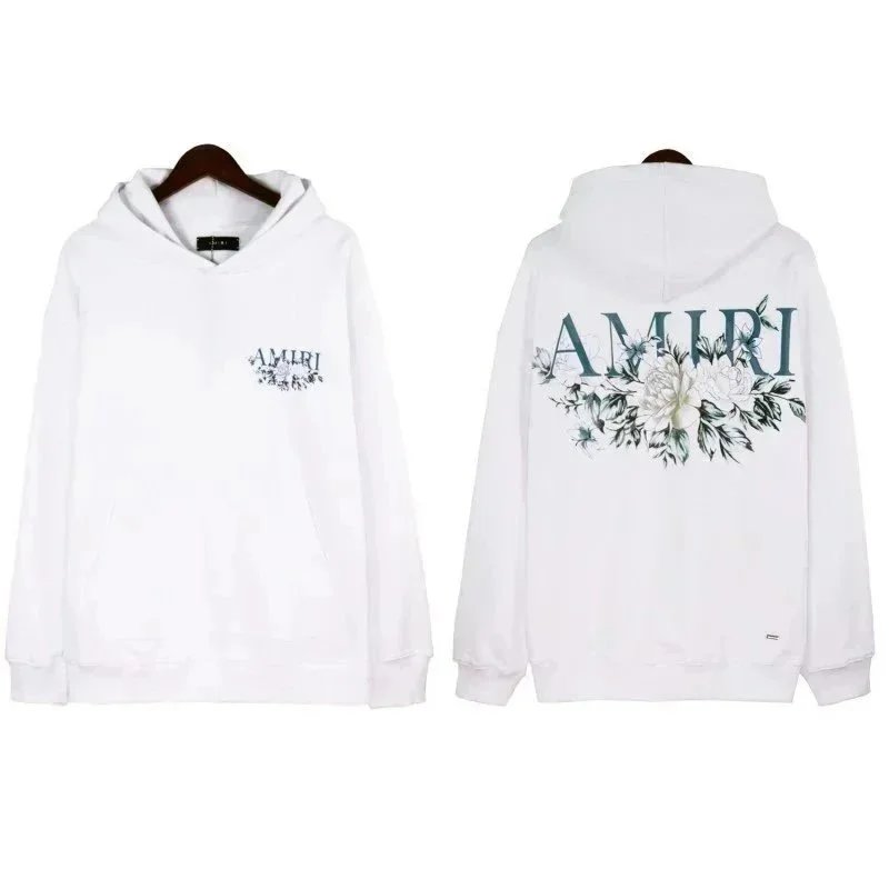Amiri White Hoodie
