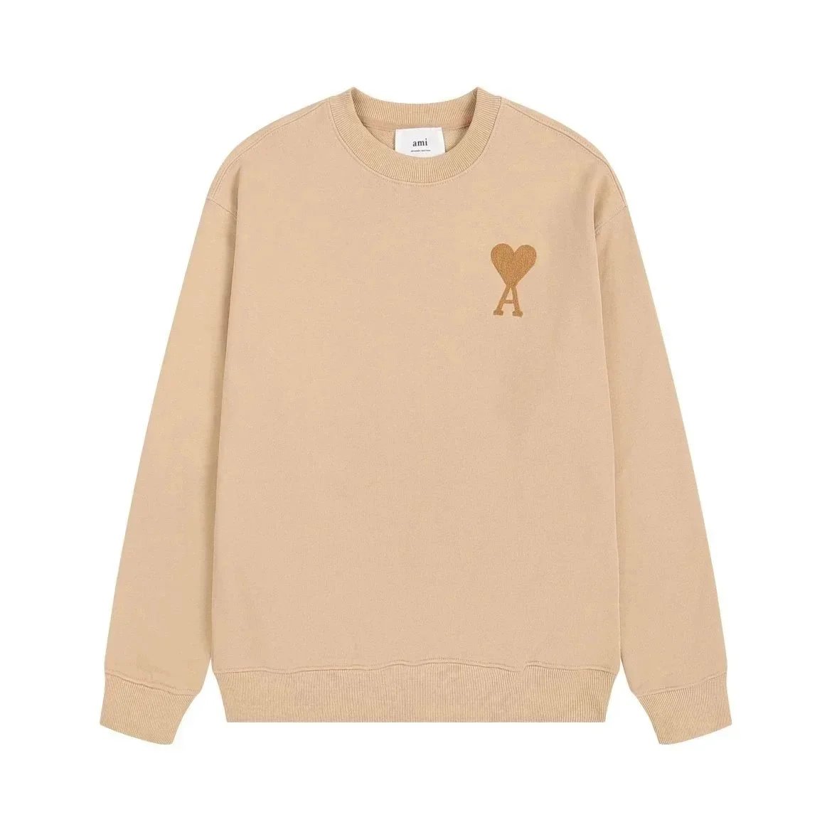 Ami Beige Sweatshirt