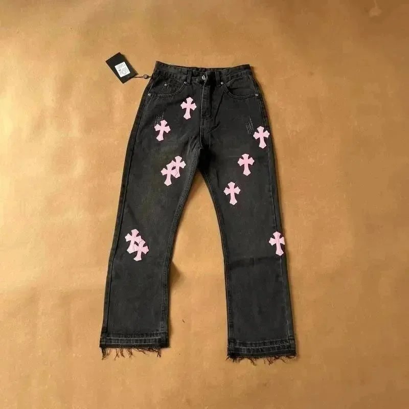 Black Cross Embroide