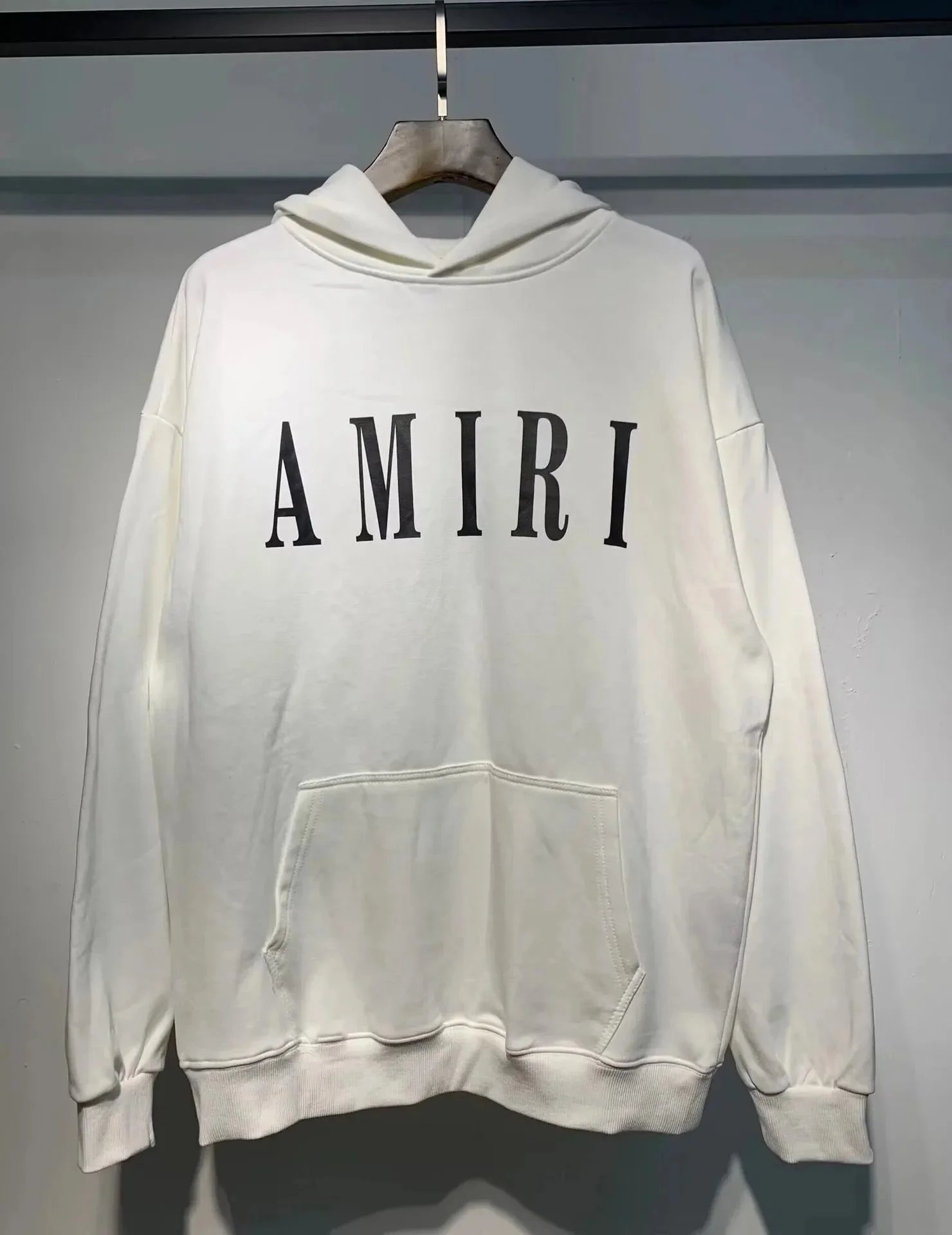 Amiri White Hoodie