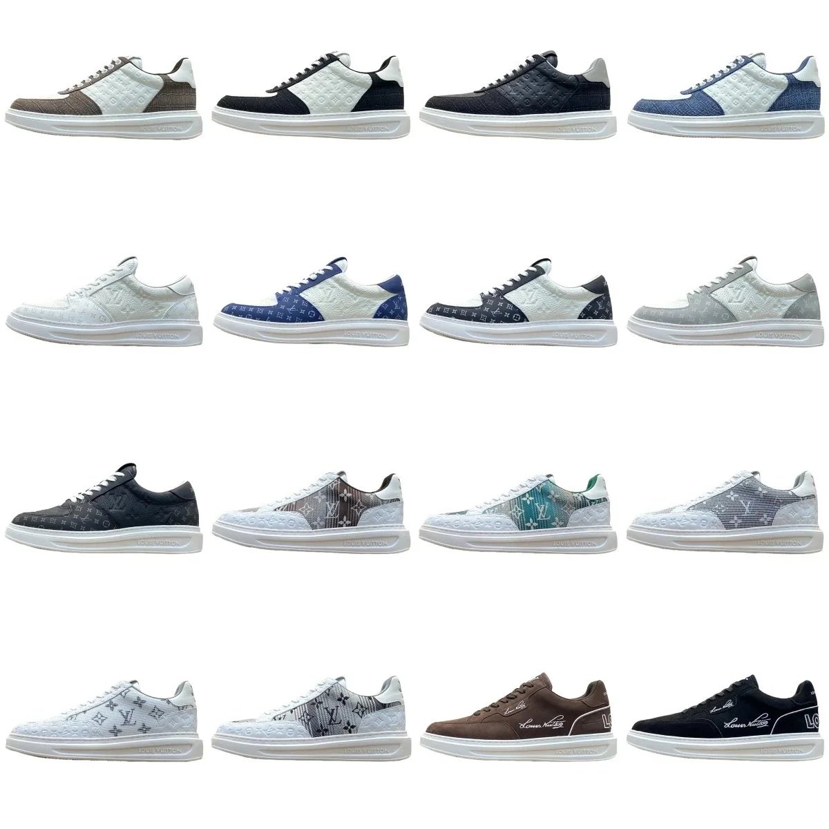 Louis Vuitton Trainer Monogram Multi Color Casual Sneakers