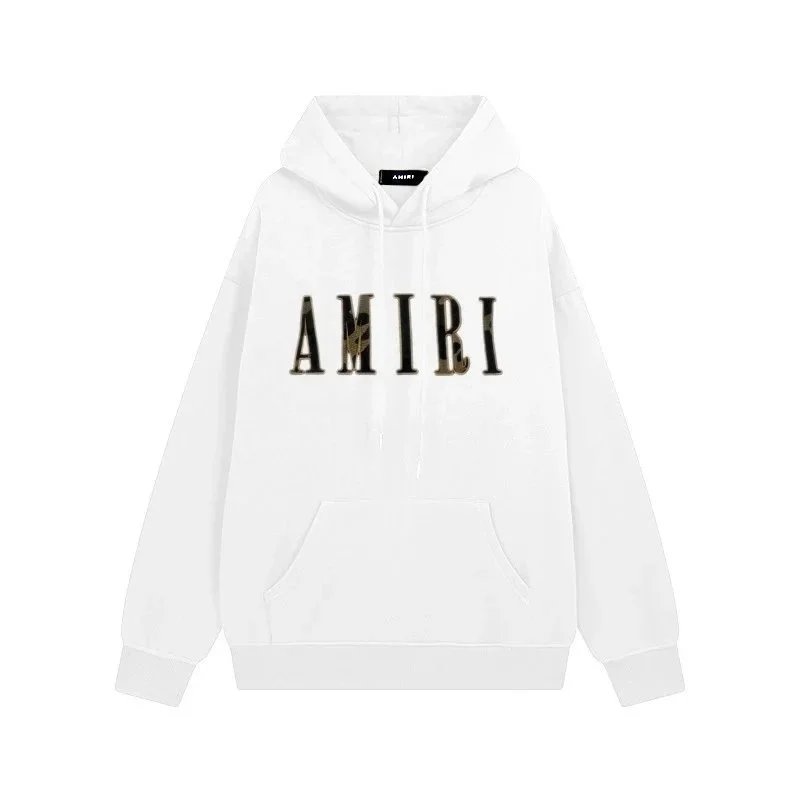 Amiri White Hoodie