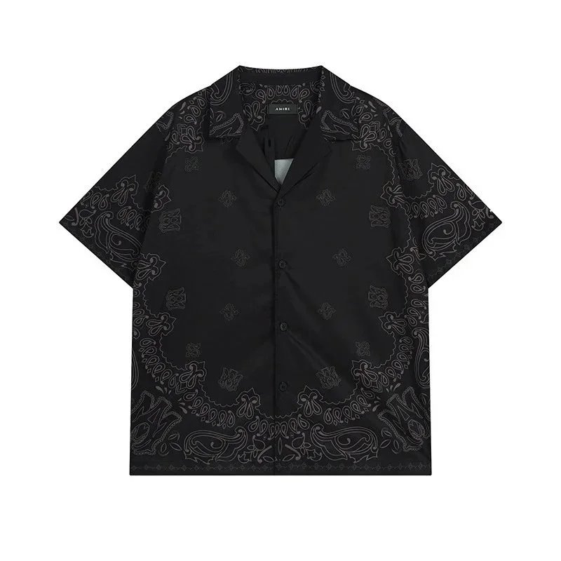 Amiri Black Paisley 