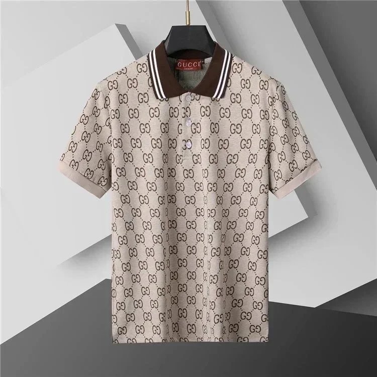 Gucci Beige GG Logo 