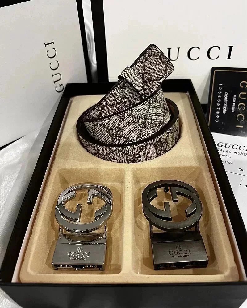 Gucci Beige/Gold GG 
