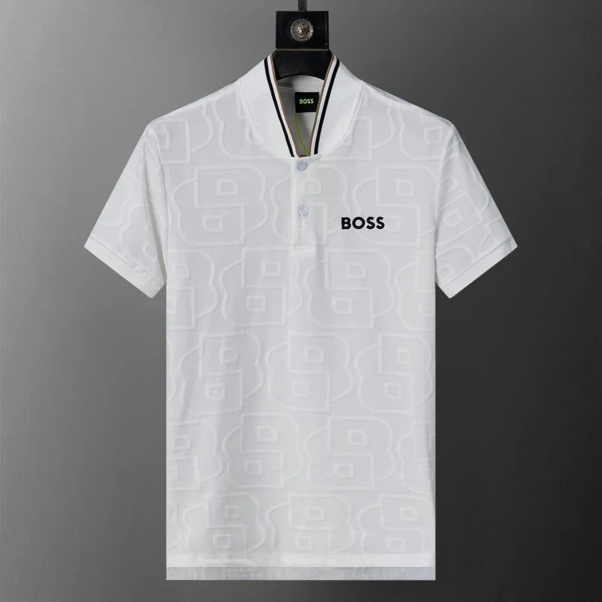 Boss White Polo Shir